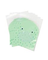 HEMA Uitdeelzakjes 26x16.5cm plastic monster - 8 stuks