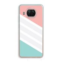Strepen pastel: Xiaomi Mi 10T Lite 5G Transparant Hoesje
