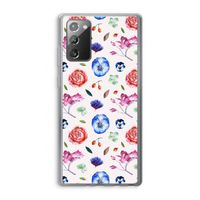 Bloemetjes: Samsung Galaxy Note 20 / Note 20 5G Transparant Hoesje Bloemetjes: Samsung Galaxy Note 20 / Note 20 5G Transparant Hoesje