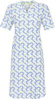Ringella nachthemd grafisch blauw