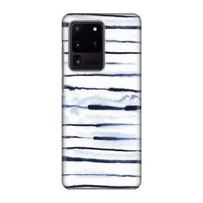 Ink Stripes: Volledig geprint Samsung Galaxy S20 Ultra Hoesje