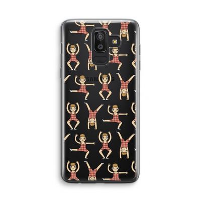 Gymboys: Samsung Galaxy J8 (2018) Transparant Hoesje