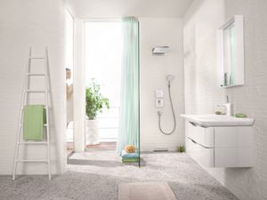 Hansgrohe Puravida Wastafelkraan Met Push Open Met Joystick Chroom