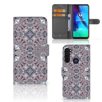 Motorola Moto G Pro Bookcase Flower Tiles