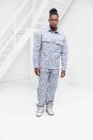 Project X Paris Tropical Set Heren Lichtblauw/Wit - Maat S - Kleur: LichtblauwWit | Soccerfanshop