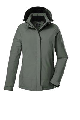 Killtec KOW 250 Regenjas Dames Green-Grey 38