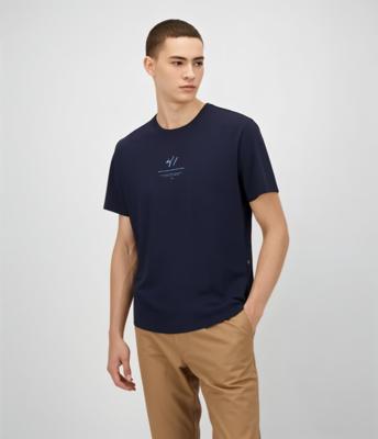 Jack & Jones Jprblaapoh Graphic Tee Print T-shirts Night Sky
