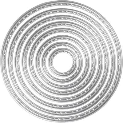 Creativ Company Stans- en embossing mallen, cirkels, d 1,5-7 cm, 1 stuk