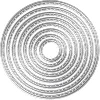 Creativ Company Stans- en embossing mallen, cirkels, d 1,5-7 cm, 1 stuk Creativ Company Stans- en embossing mallen, cirkels, d 1,5-7 cm, 1 stuk