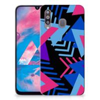 Samsung Galaxy M30 | TPU Hoesje | Funky Triangle
