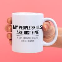 Mok My people skills are just fine