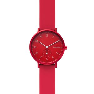 Horlogeband Skagen SKW2765 Silicoon Rood 16mm