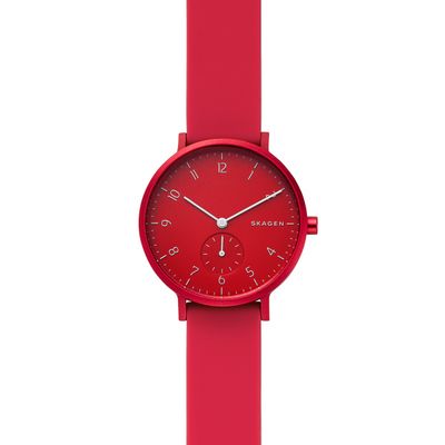 Horlogeband Skagen SKW2765 Silicoon Rood 16mm