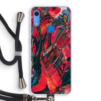 Endless Descent: Huawei Y6s Transparant Hoesje met koord