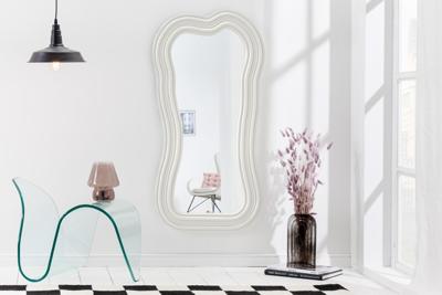 Design Wandspiegel ALICE II 100cm wit - 45943