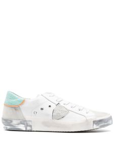 Philippe Model Paris Paris logo-patch sneakers - Blanc