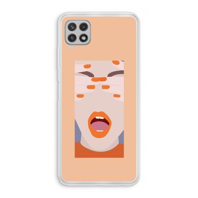Surprise: Samsung Galaxy A22 4G Transparant Hoesje
