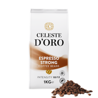 Celeste d'Oro Finest Espresso Strong - Koffiebonen 1 KG