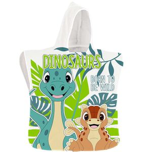 Dinosaurus Poncho Born to be Wild - 50x100 cm - Polyester