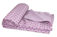 Tunturi Yoga handdoek l roze l 180 x 63 cm