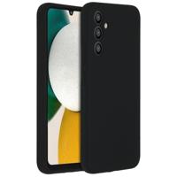 Accezz Liquid Silicone Backcover Samsung Galaxy A34 (5G) Telefoonhoesje Zwart