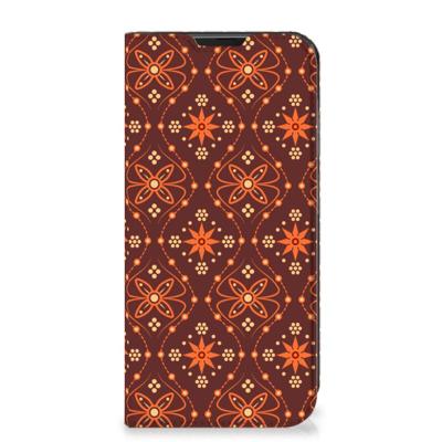 Samsung Galaxy Xcover 6 Pro | Hoesje met Magneet | Batik Brown