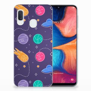 Samsung Galaxy A20e Silicone Back Cover Space