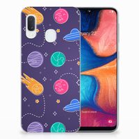 Samsung Galaxy A20e Silicone Back Cover Space - thumbnail