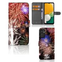 Samsung Galaxy A14 4G | Wallet Case | met Pasjes | Vuurwerk