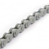 Simson ketting normaal anti-roest - fietsketting 1/2x1/8 - 112 schakels - grijs