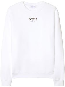 Off-White EMBR BANDANA ARROW REG CREW - Blanc