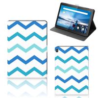 Lenovo Tablet M10 Tablet Hoes Zigzag Blauw