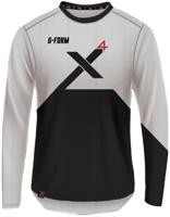 G-FORM longshirt "pro-x4" longarm shirt pro x-4 size m white/bl.
