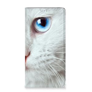 Samsung Galaxy A51 Hoesje maken Witte Kat