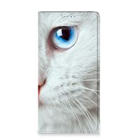 Samsung Galaxy A51 Hoesje maken Witte Kat