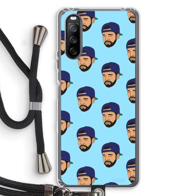 Drake Away: Sony Sony Xperia 10 III Transparant Hoesje met koord