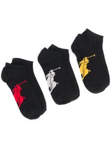 Polo Ralph Lauren chaussettes à logo - Noir