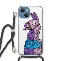 Lama: iPhone 13 mini Transparant Hoesje met koord