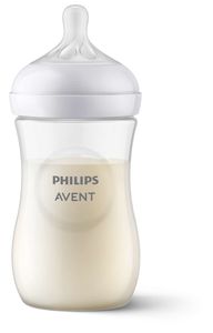 Set van 2 flesjes 260 ml Philips AVENT Natural Response doorzichtig
