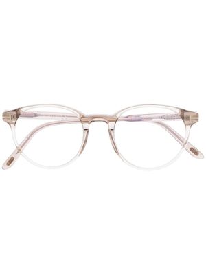TOM FORD Eyewear lunettes de vue à monture pantos - Tons neutres