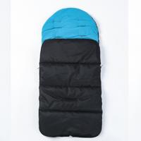 Winter en herfst baby wandelwagen slaapzak waterdichte kinderwagen voet cover (blauw)