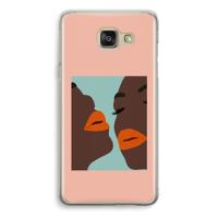 Orange lips: Samsung Galaxy A5 (2016) Transparant Hoesje