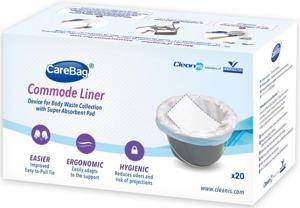 Carebag Toiletstoel commodeliner