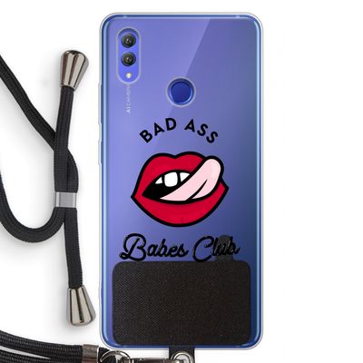 Badass Babes Club: Honor Note 10 Transparant Hoesje met koord