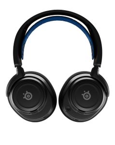 Steelseries Arctis Nova 7P Headset Bedraad en draadloos Hoofdband Gamen USB Type-C Bluetooth Zwart, Blauw