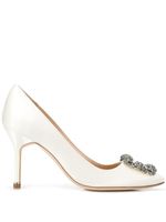 Manolo Blahnik escarpins Hangisi - Tons neutres - thumbnail