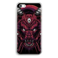 Hell Hound and Serpents: iPhone 5 / 5S / SE Transparant Hoesje