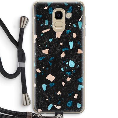 Terrazzo N°11: Samsung Galaxy J6 (2018) Transparant Hoesje met koord