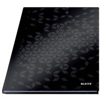 Leitz 46261095 Notitieboek Geruit Zwart Aantal paginas: 80 DIN A4