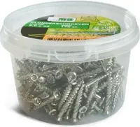 Meuwissen Agro Vlonderschroeven RVS | 5,0 x 40 mm | 175 stuks + 2 bitjes